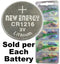 New Energy CR1216 3V Lithium Coin Cell, on Card