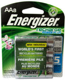 Energizer NH15 2300 mAh AA Pre-Charged Rechargeable Batteries, 8 Pack AA