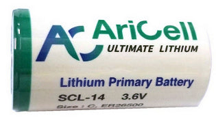 Aricell SCL-14, ER26500, C Size 3.6 Volt Ultimate Lithium Primary Battery