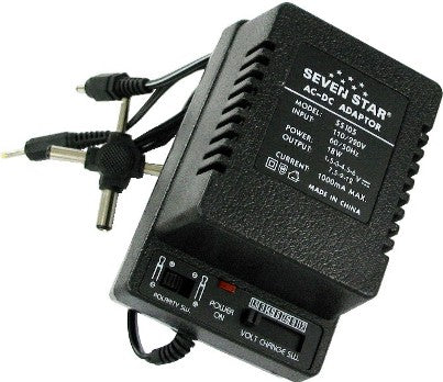 SS-105 Universal AC/DC Adapter - 1000mA