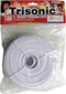 Trisonic TS-8100BH 100 Ft. Modular Extension Cord, Ivory