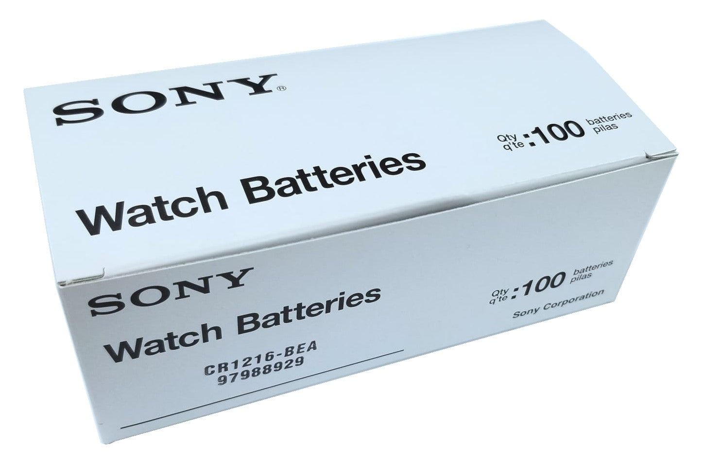 Sony CR1216 3 Volt Lithium Coin Battery On Tear Strip, Exp. 2028